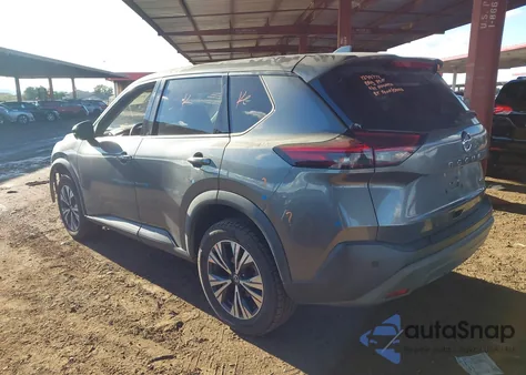 2021 Nissan Rogue Sv Fwd из США, поврежденный, VIN 5N1AT3BA4MC763917